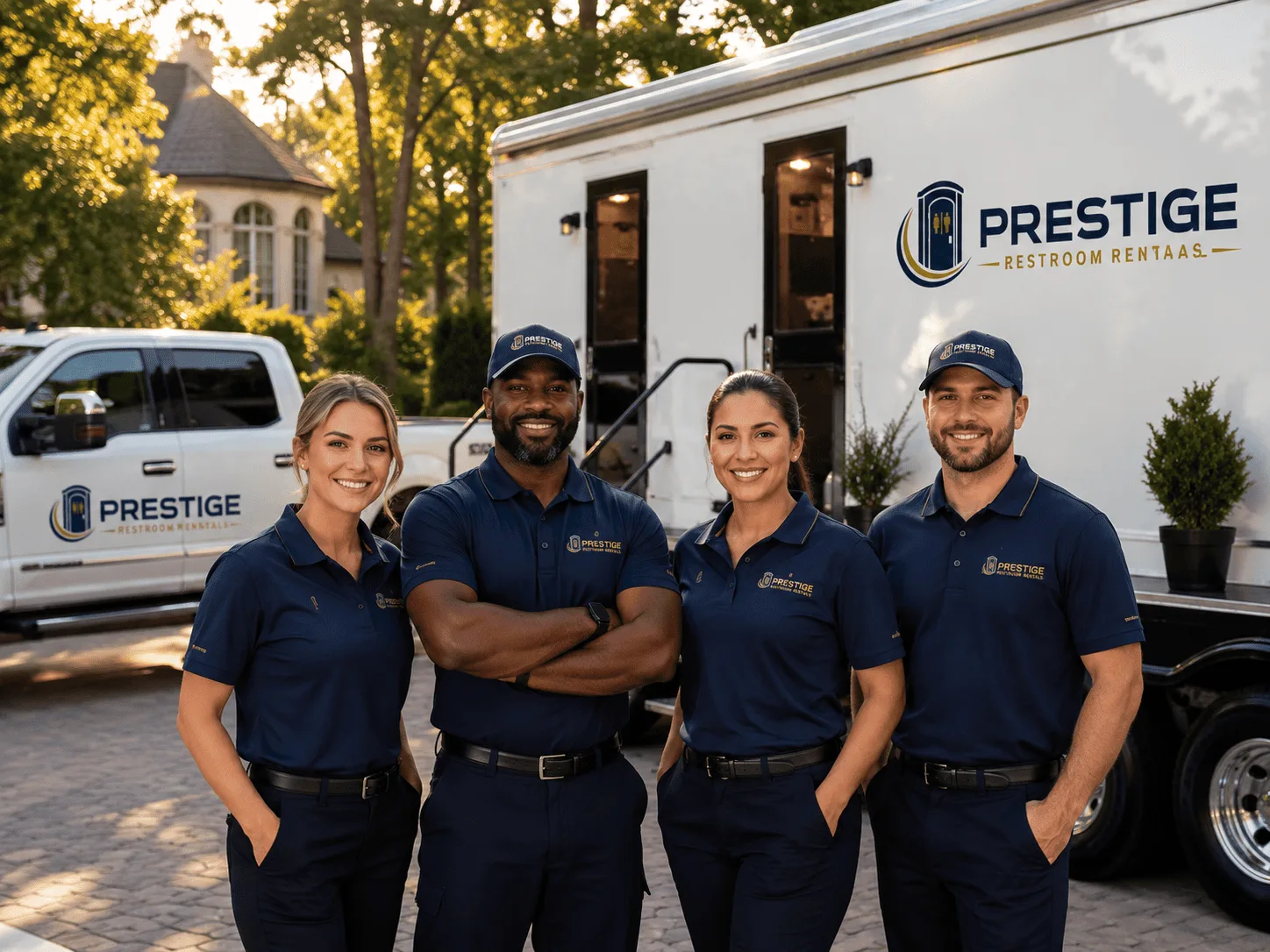 Trusted Luxury Portable Restrooms company in Williamsfield, OH